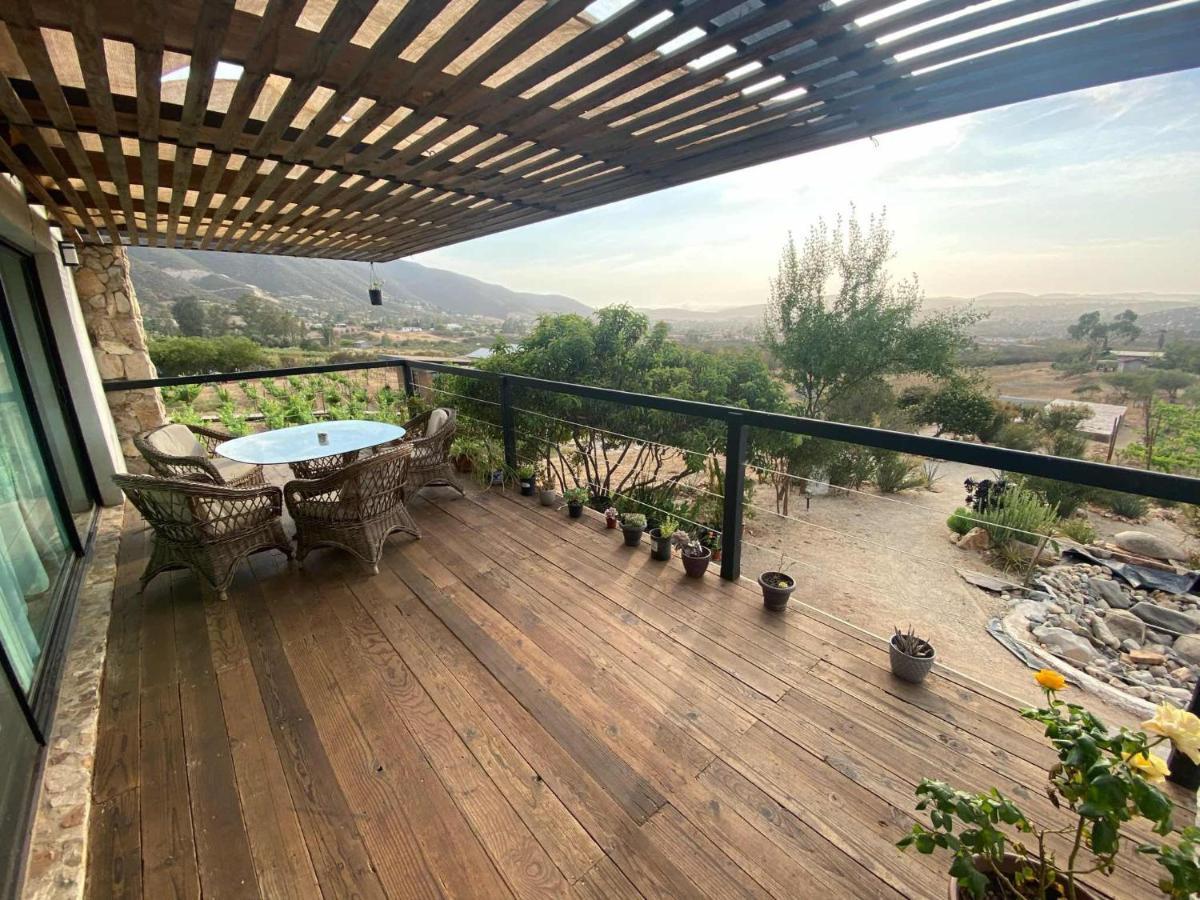Chalet Nativo - Fabulous Terrace & Vineyard Valle de Guadalupe Exteriér fotografie