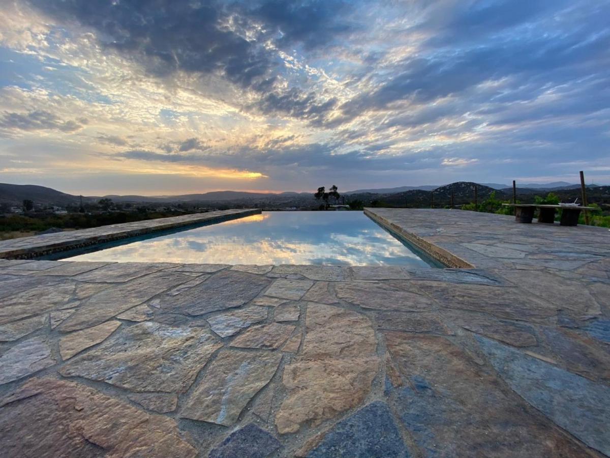 Chalet Nativo - Fabulous Terrace & Vineyard Valle de Guadalupe Exteriér fotografie