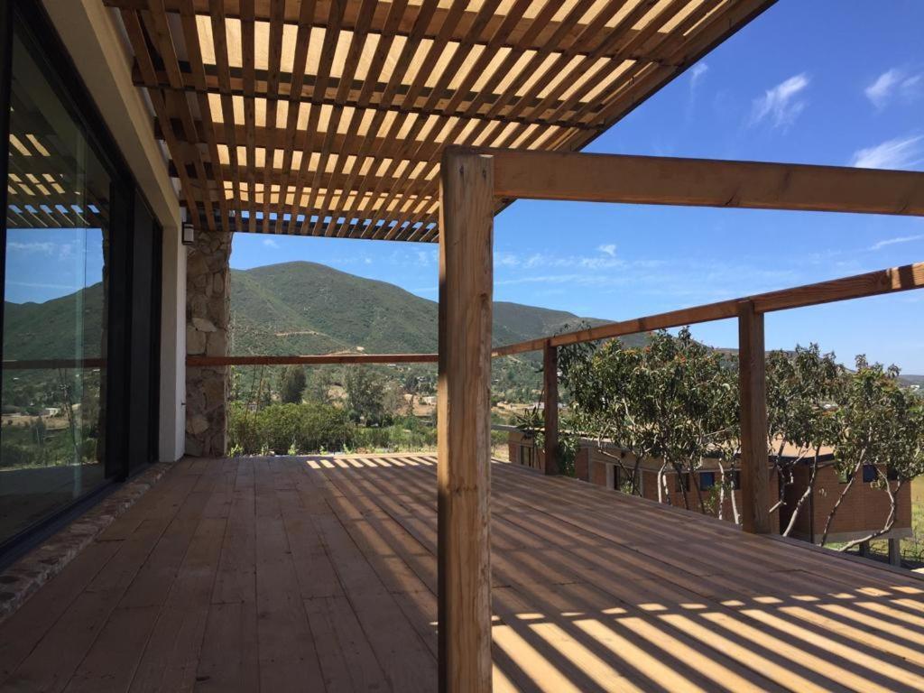 Chalet Nativo - Fabulous Terrace & Vineyard Valle de Guadalupe Exteriér fotografie